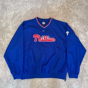 Philadelphia Phillies Genuine Merchandise Wind Breaker Pull Over